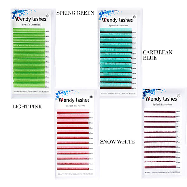 Seasons Colored Easy Fan Lashes Extension